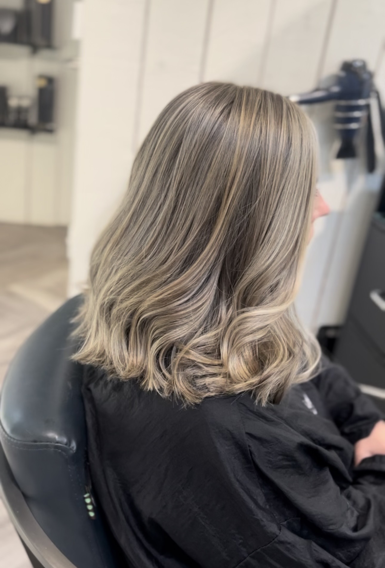 Grey blending hair colour at Hair @ Hesslewoood in Hessle